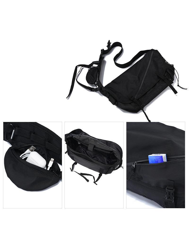 Techwear Large Messenger Sling Bag