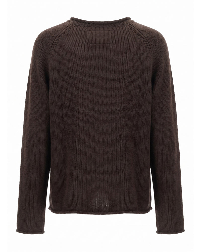 Wasteland Minimal Button Knit Sweater