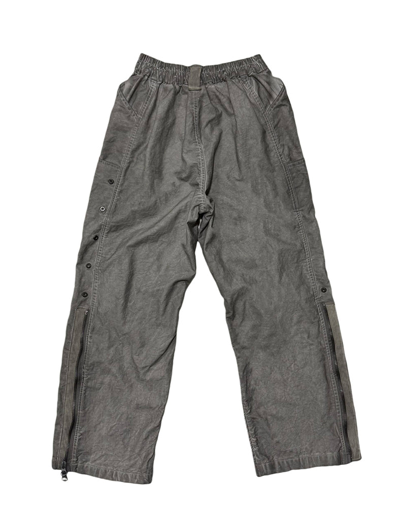 Post-Apocalyptic Faded Multi-Zip Cargo Pants