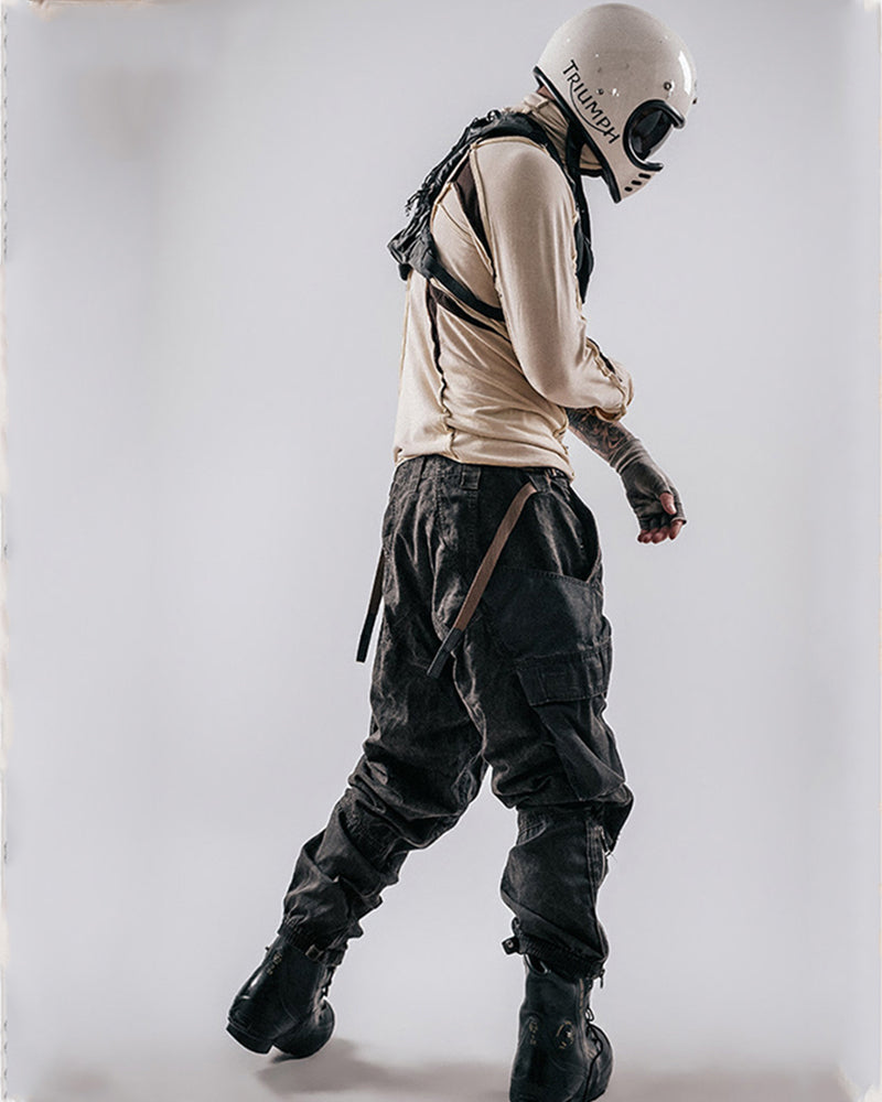 Post-Apocalyptic Techwear Long-Sleeve Tee