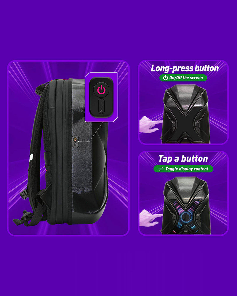 LED Display Backpack