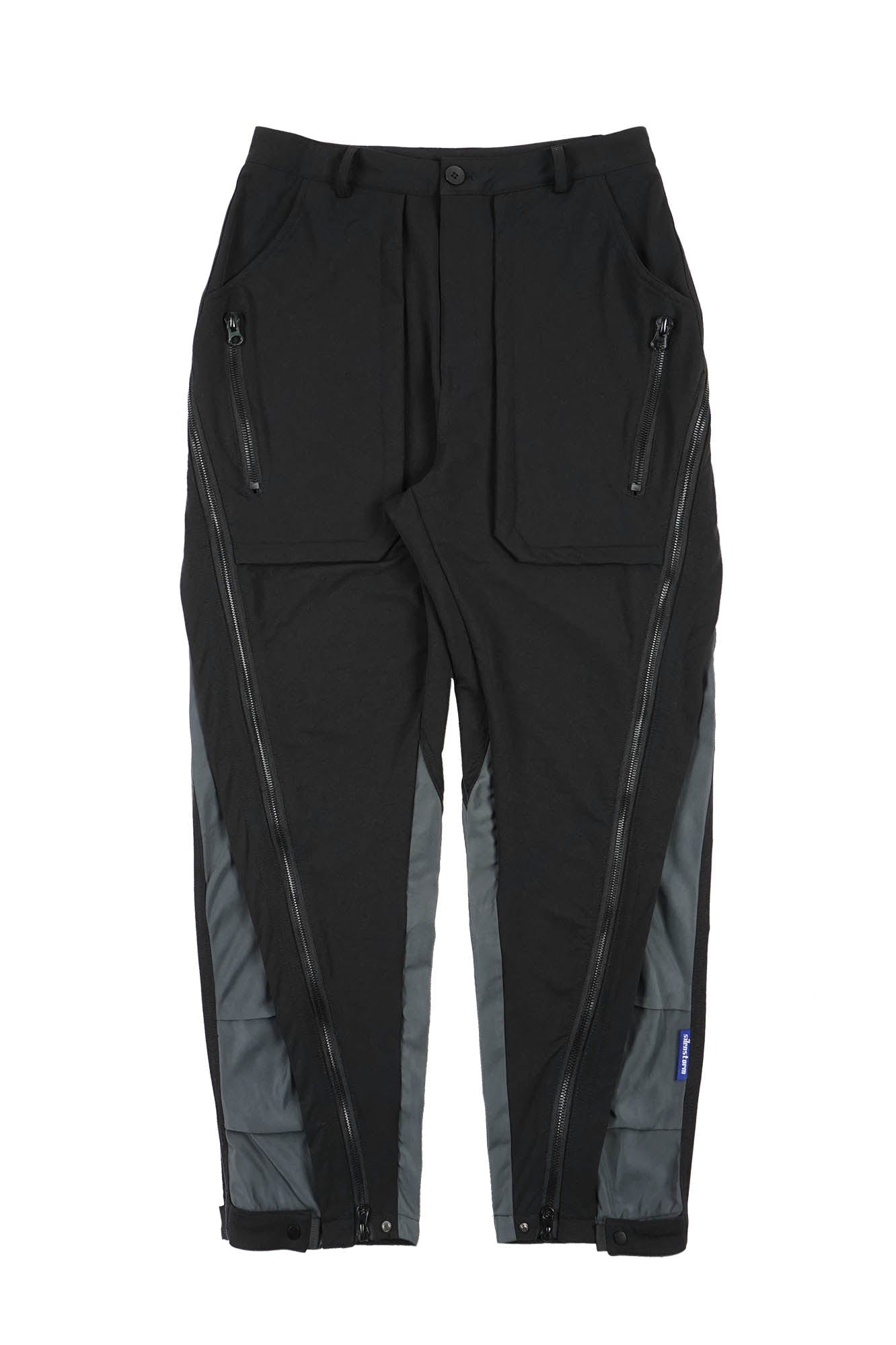 Side-Zip Spliced Tactical Pants