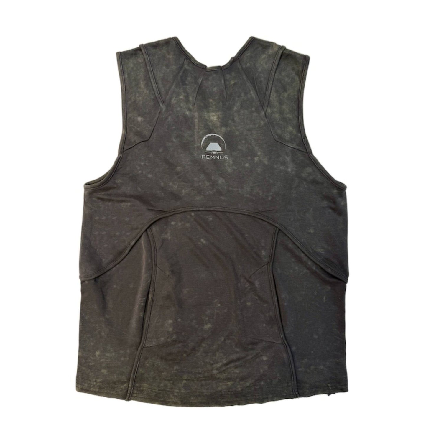 Dune Wasteland Deconstructed Splicing Sleeveless T-Shirt