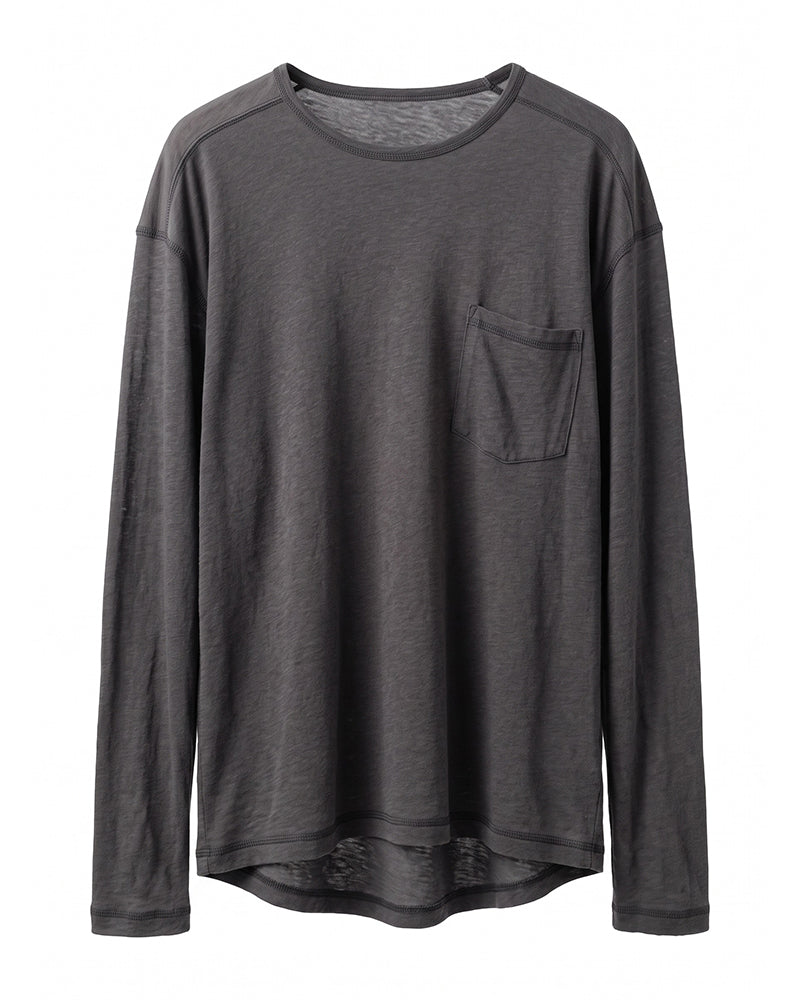 Wasteland Pocket Layering Long Sleeve T-Shirt