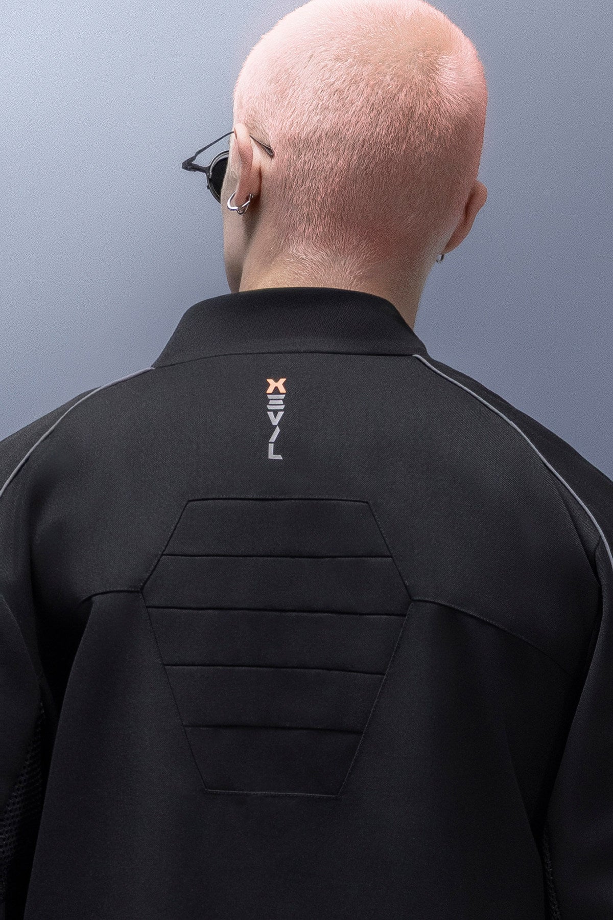 Cyberpunk Samurai Reflective Tang Suit Jacket