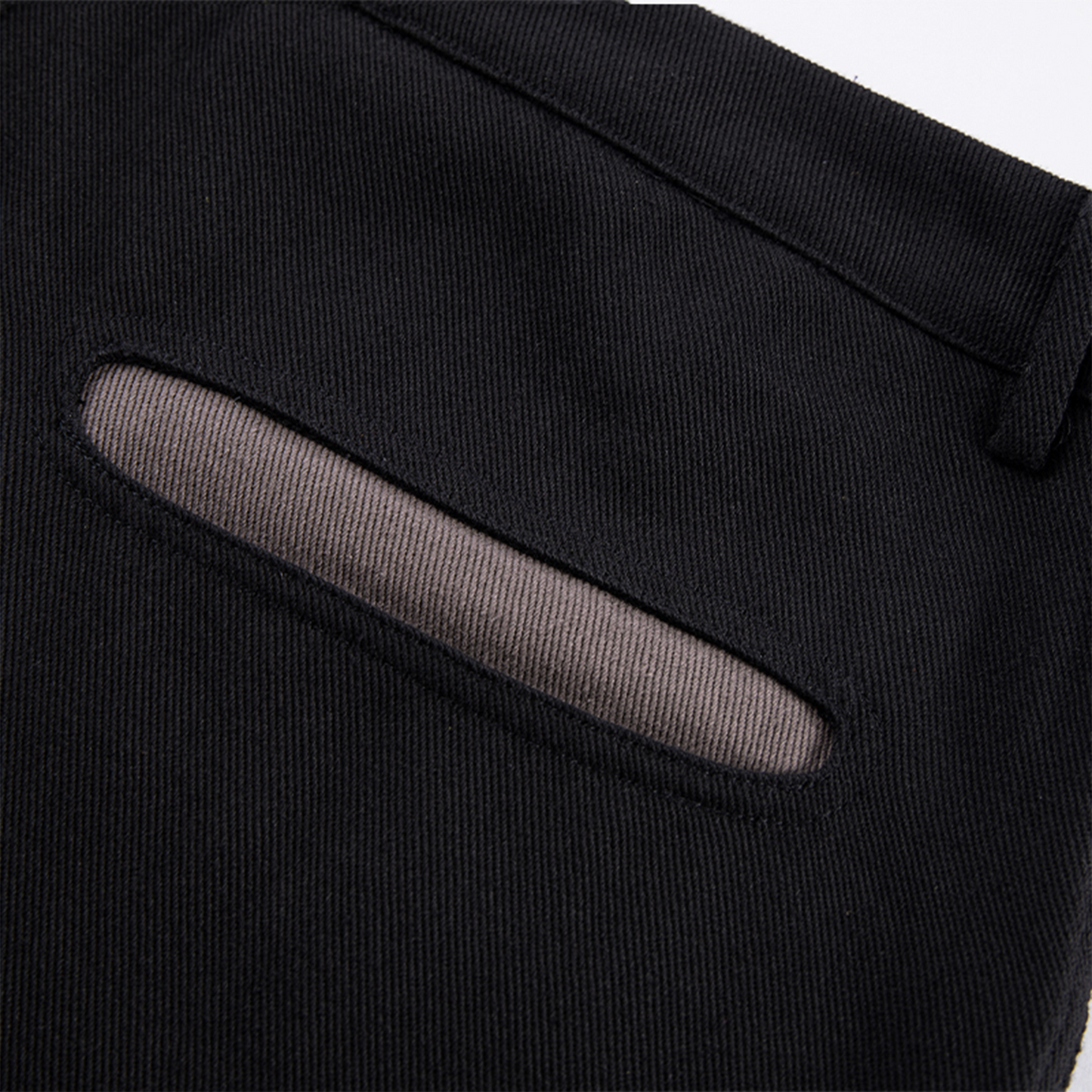 Paneled Contrast Embroidered LOGO Pants