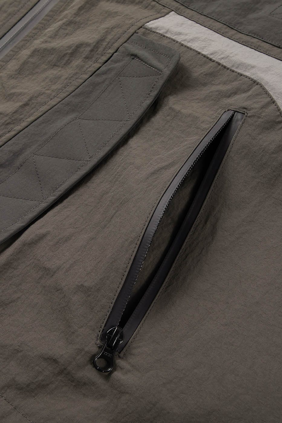 Deconstructed Waterproof Windbreaker