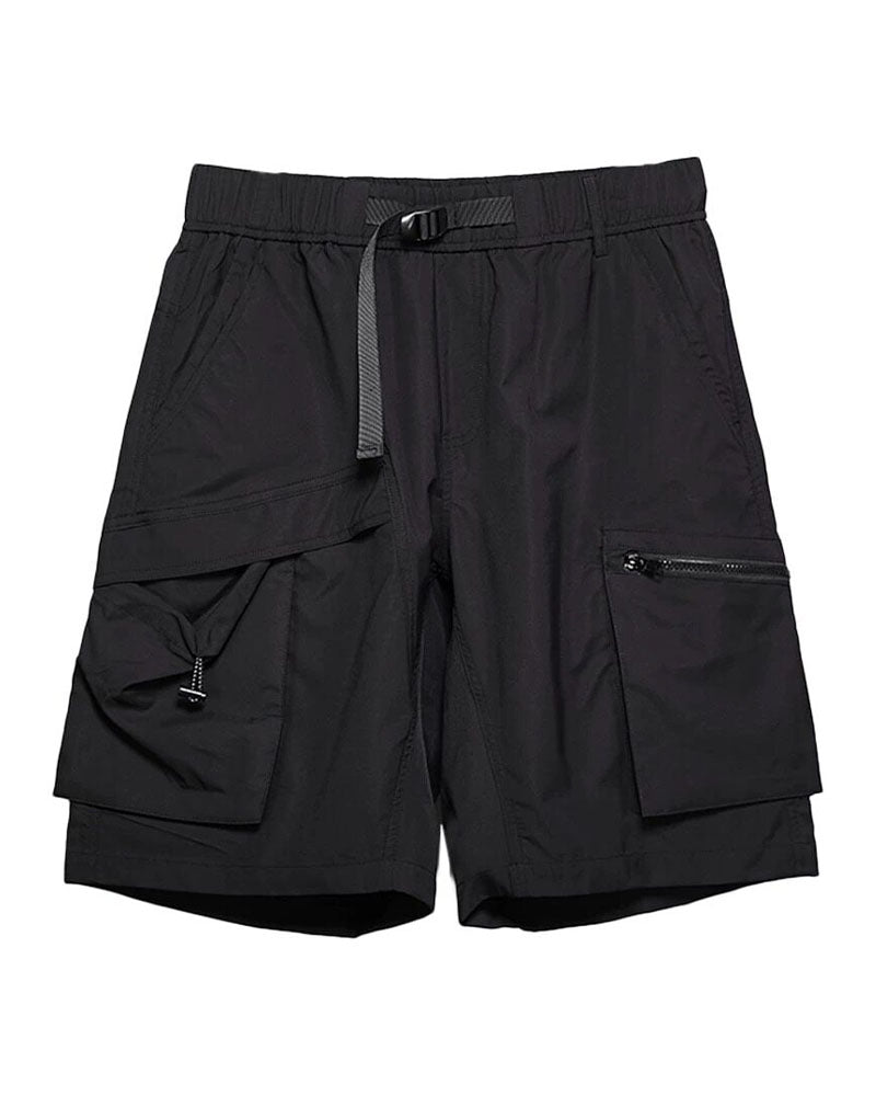 Modern Japanese Techwear Multi-Pocket Cargo Shorts