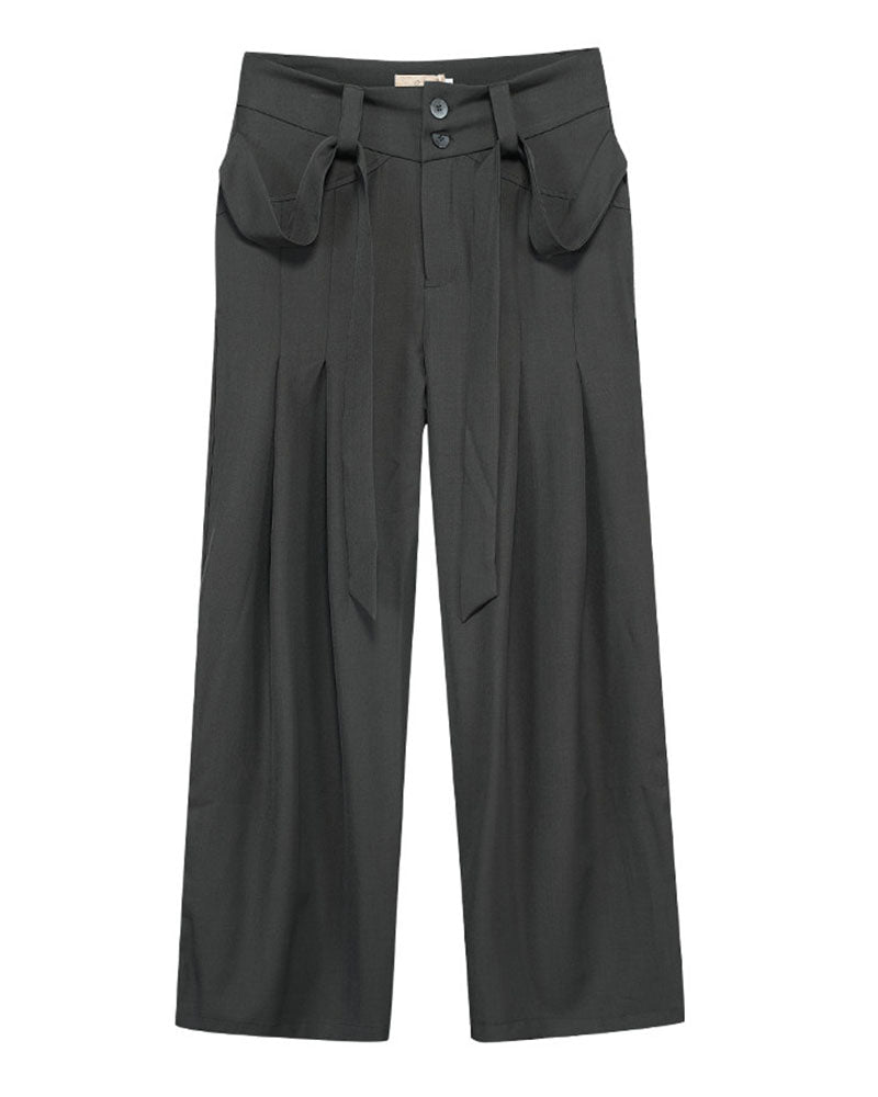 Modern Japanese Wide Leg Hakama Pants