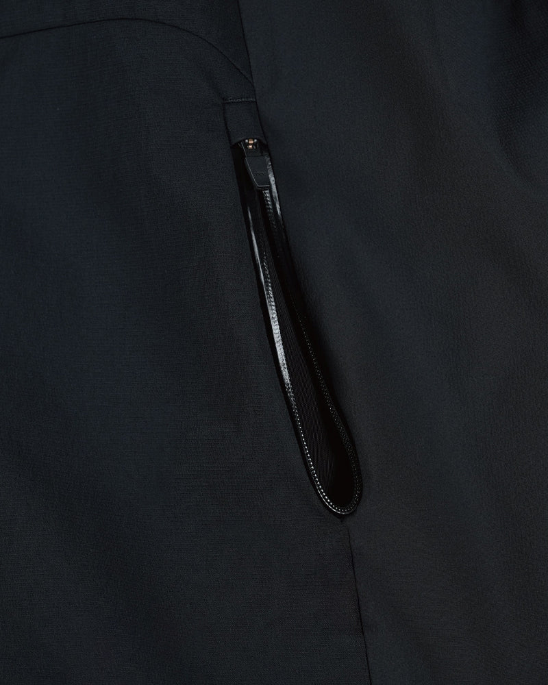 Magnetic Quick-Release Collar Zip Techwear Short-Sleeve Jacket