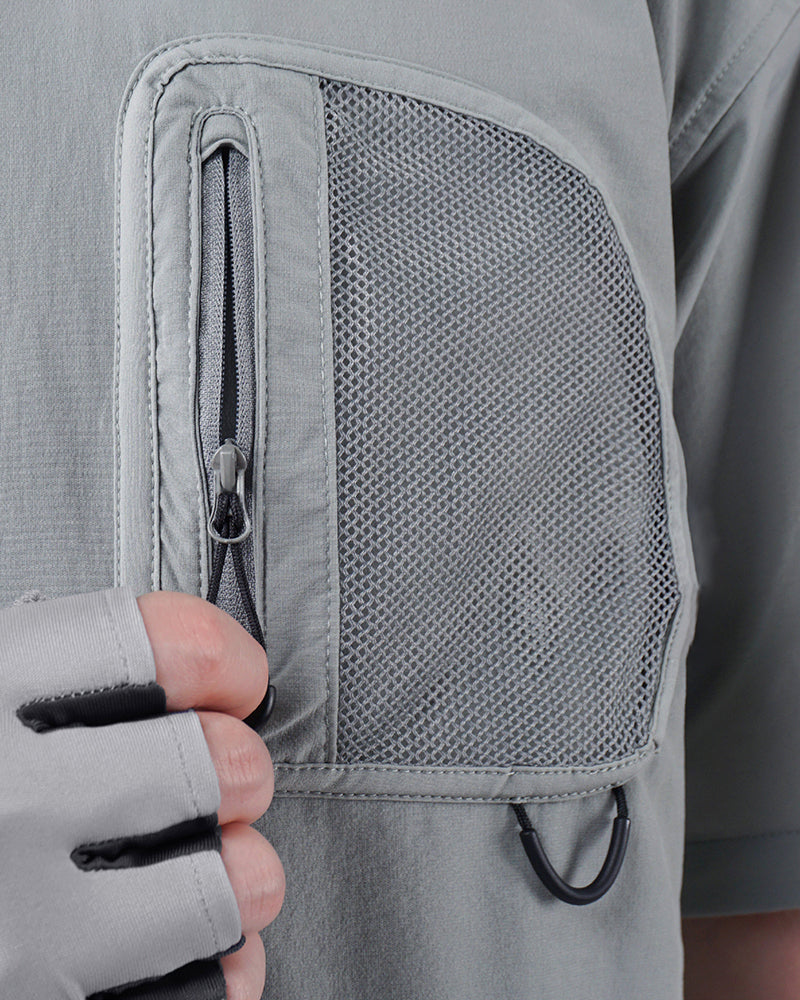 Quick-Dry Outdoor Techwear Short-Sleeve Tee