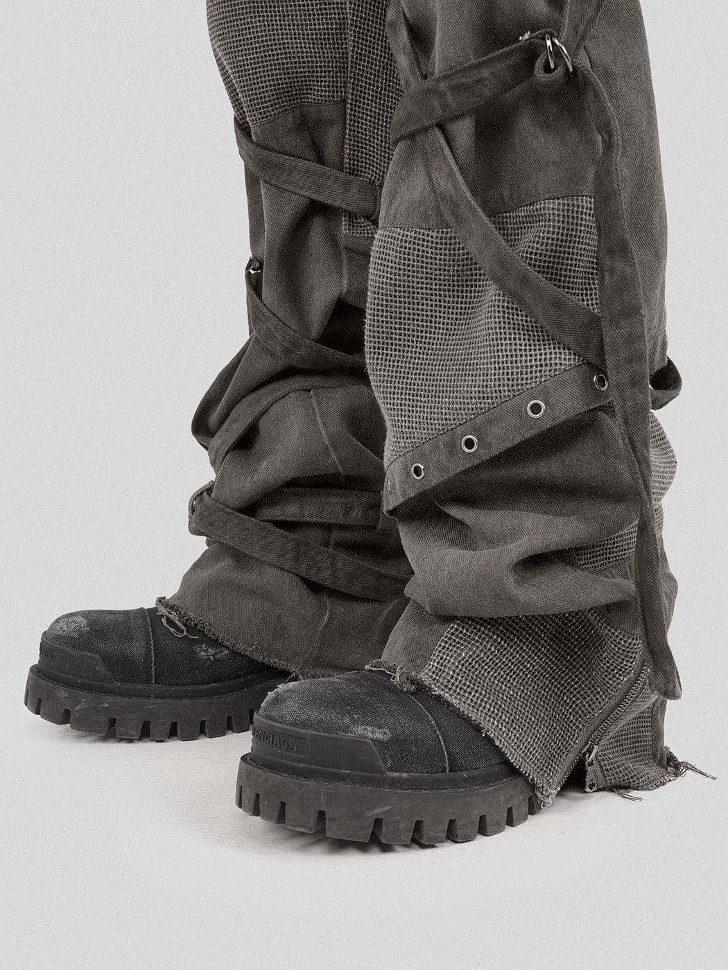 Scavenger Heavyduty Multi-Pockets Striped Cargo
