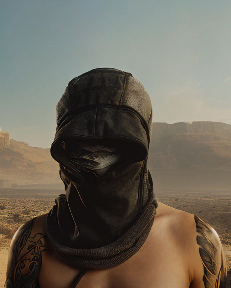 Post-Apocalyptic Wasteland Survival Full-Face Hood