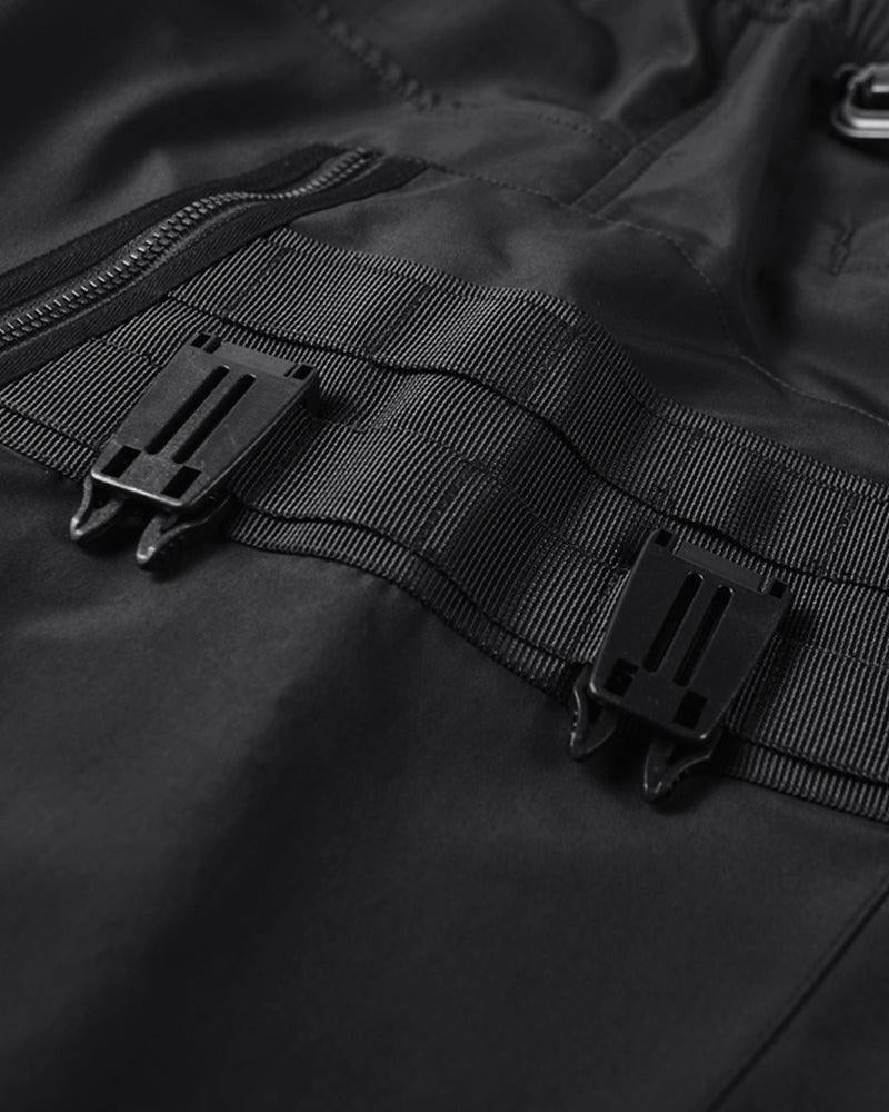 TEC-001|Cyberpunk Tactical Techwear Set Top / Bottom