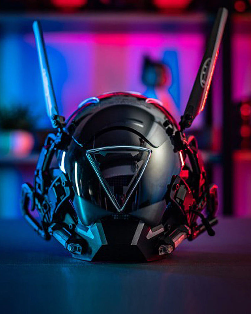 Futuristic Light-Up Mask