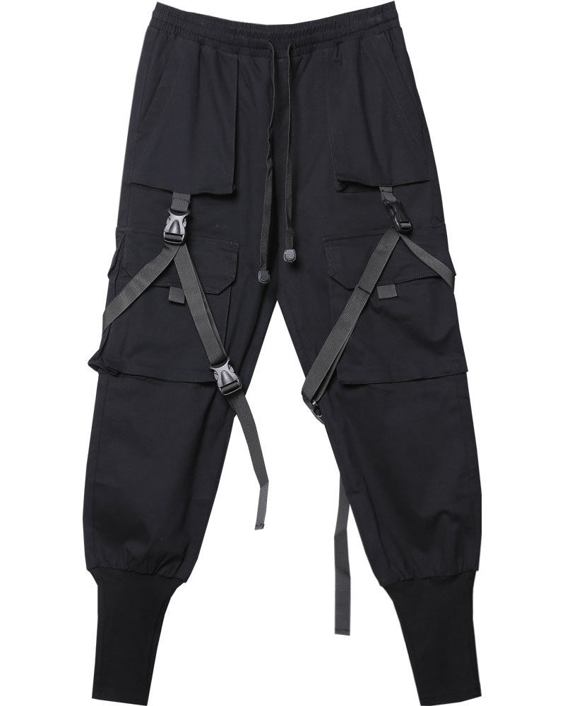 Tactical Strap Techwear Cargo Pants