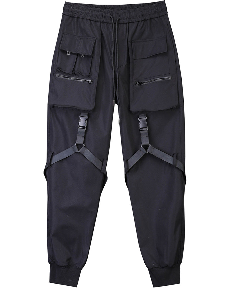 Functional Multi-Pocket Techwear Cargo Pants