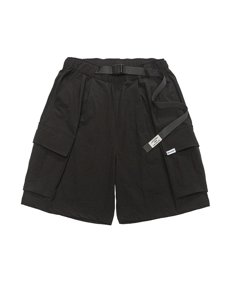 Techwear Utility Cargo Shorts