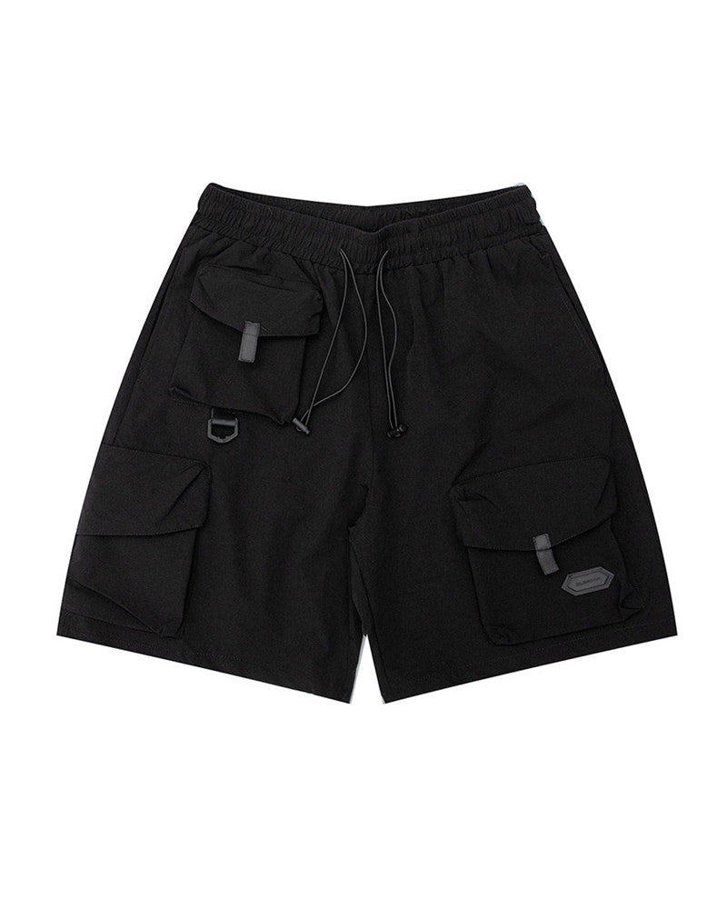Techwear Multi-Pocket Cargo Shorts