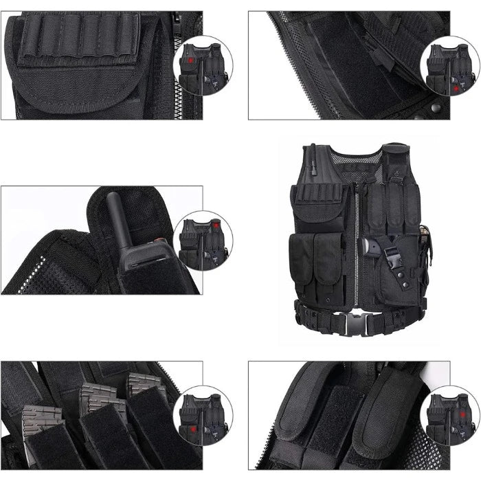 Tactical Vest Wasteland Style Techwear Vest