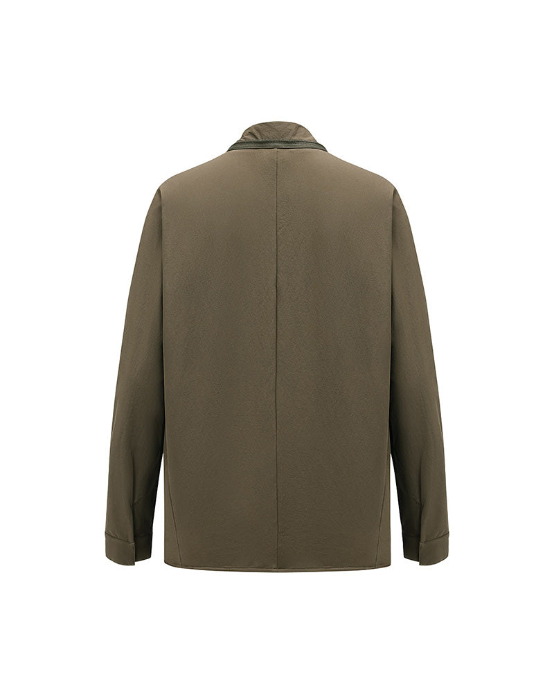 Water-Repellent Elastic Techwear Kimono Jacket