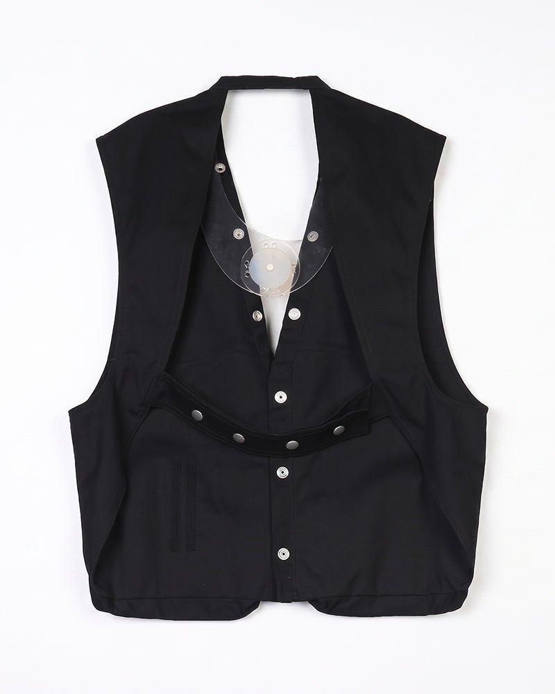 Post‑Apocalyptic Tactical Zip‑Pocket Utility Vest