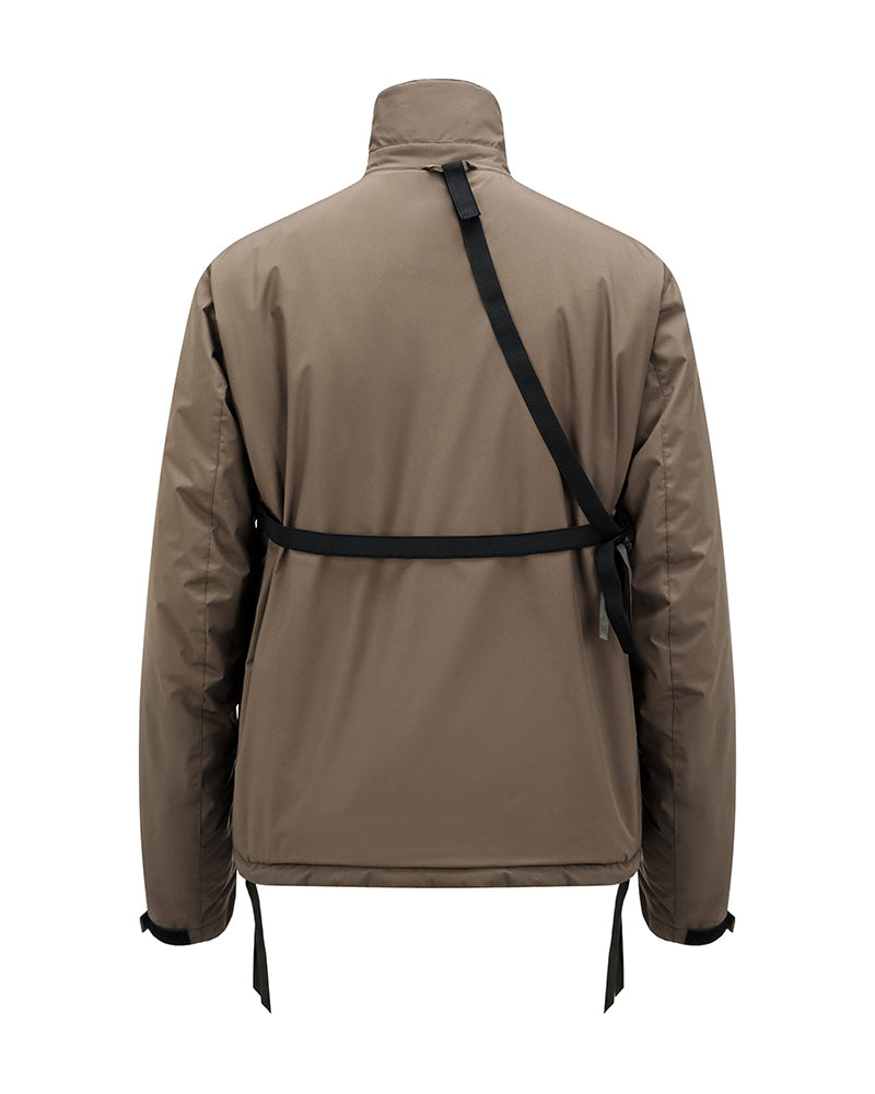 Water-Repellent Insulated Techwear Jacket