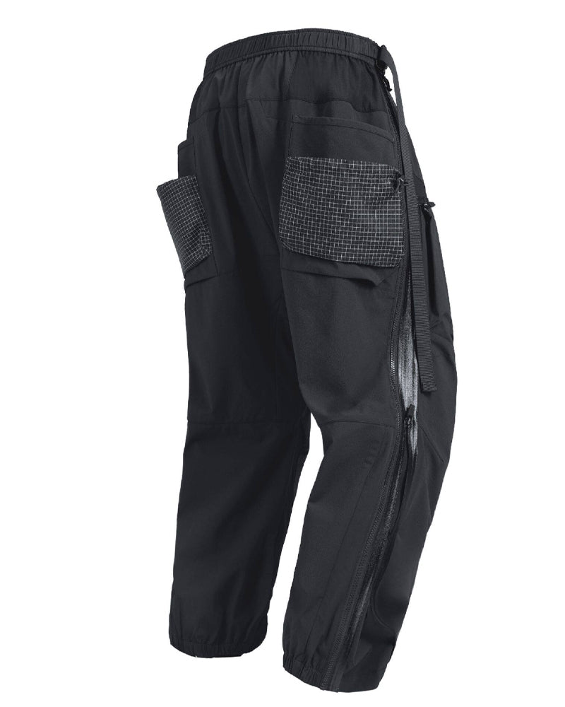 Dual-Zip Rapid-Deploy Techwear Pants