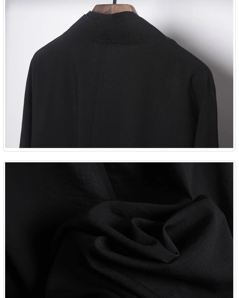Modern Japanese Fake Two-piece Samurai Coat