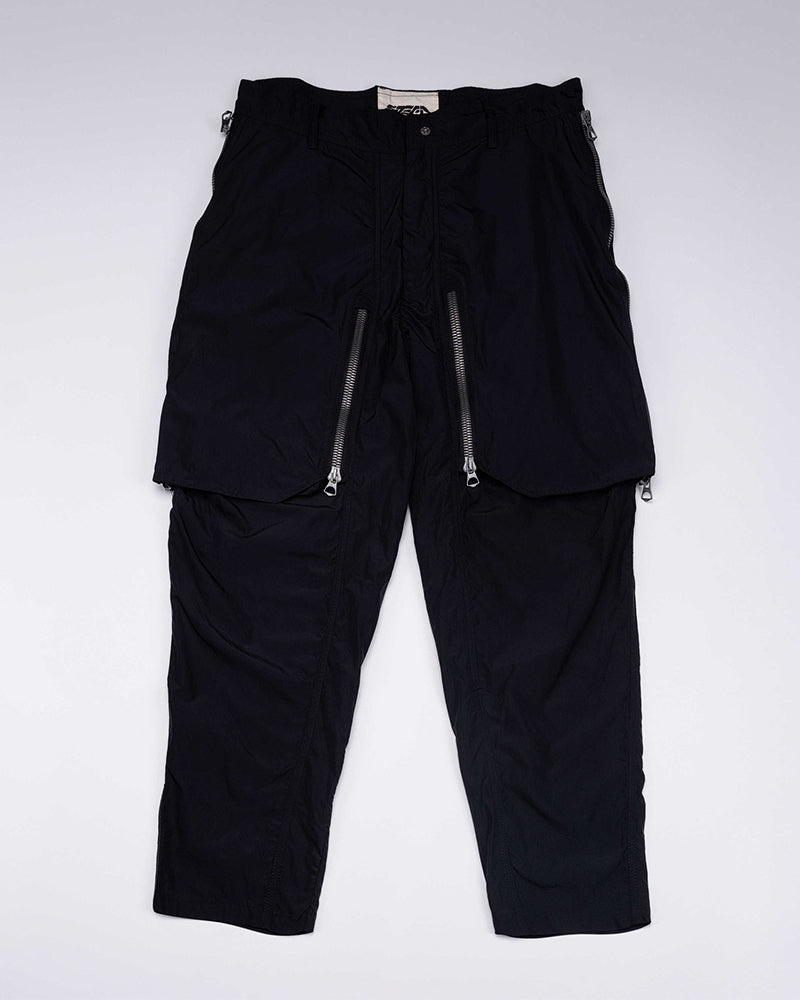 Techwear Multi-Zip Utility Cargo Pants
