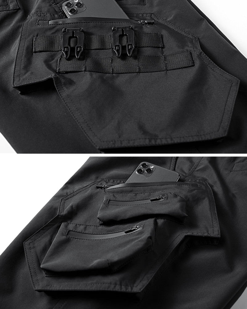 Multi-Pocket Techwear Cargo Pants