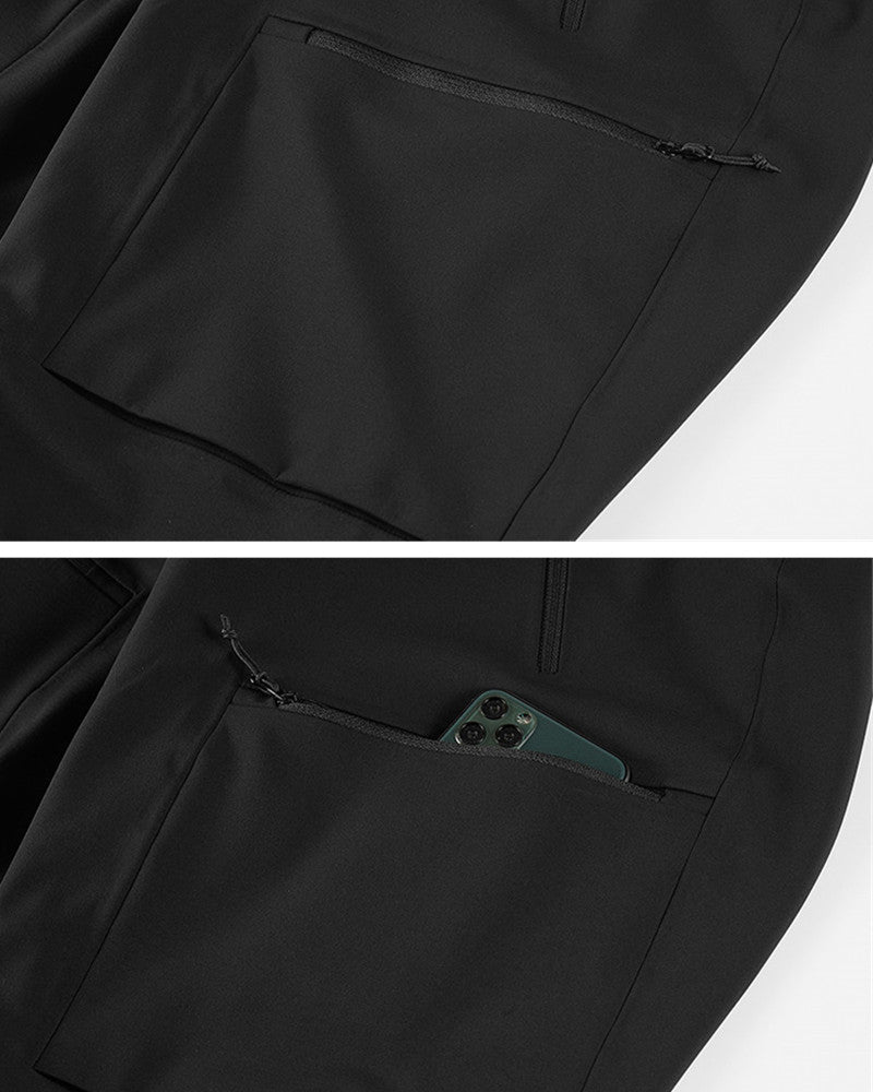 Quick-Dry Softshell Techwear Pants