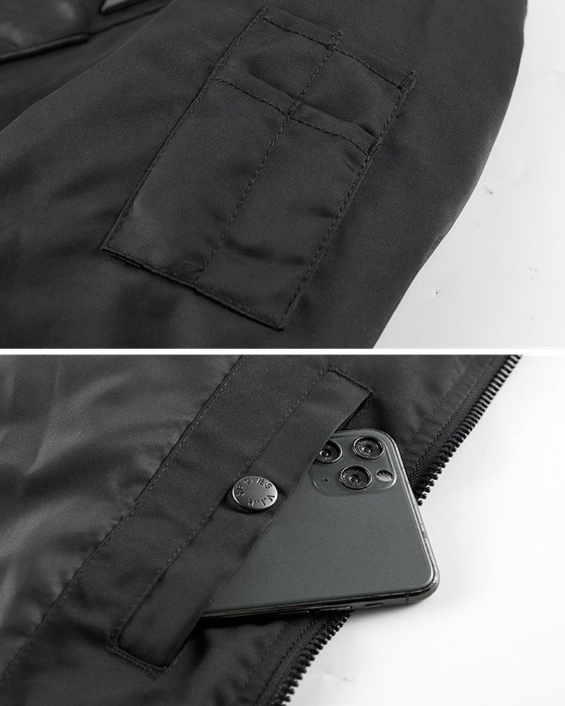 Futuristic Tactical Functional Bomber Jacket