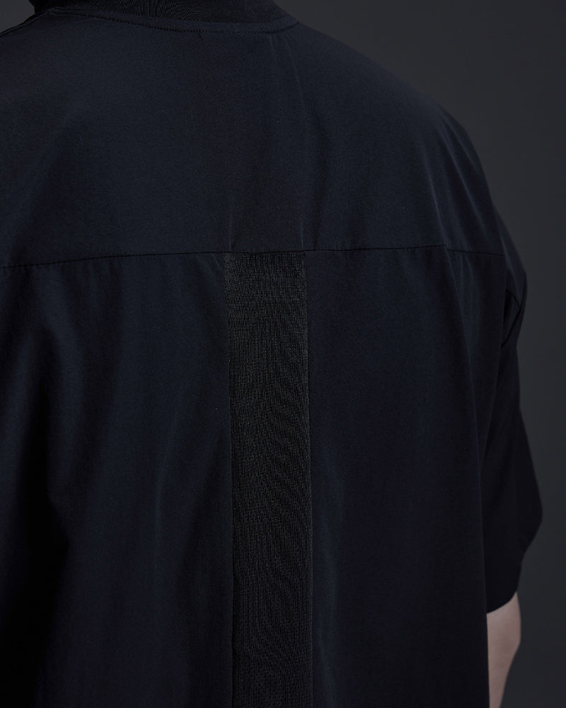 Bonded-Pocket Techwear Short-Sleeve Tee