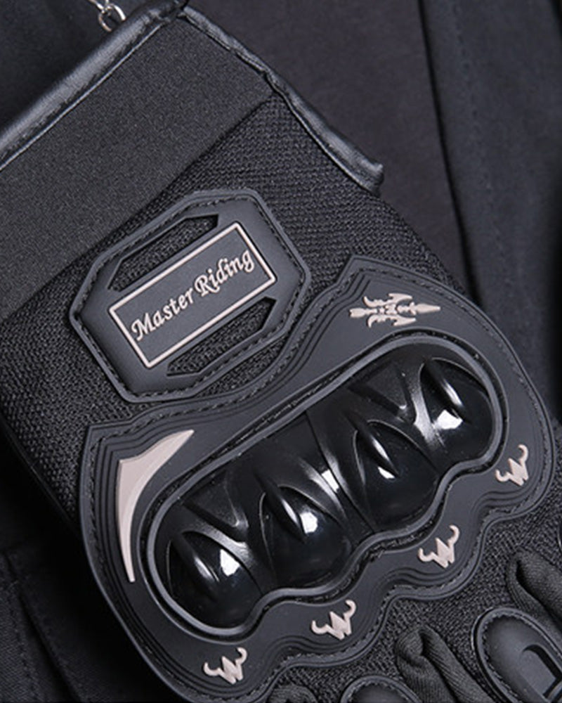 Techwear Tactical Touchscreen Motorcycle Gloves