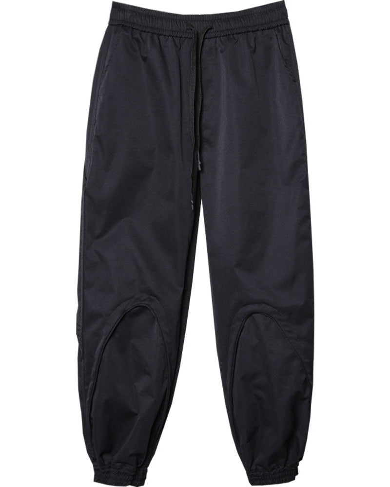Minimalist Curved Panel Techwear Cargo Pants