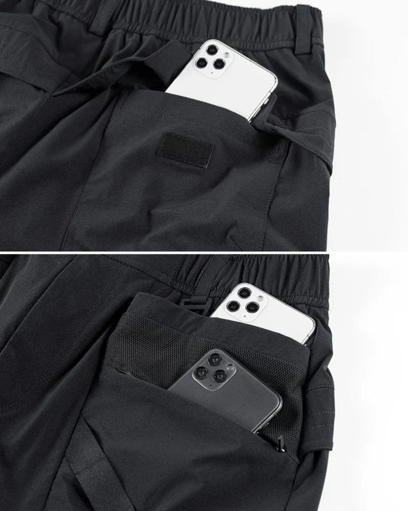 Functional Multi-Pockets Convertible Cargo Pants
