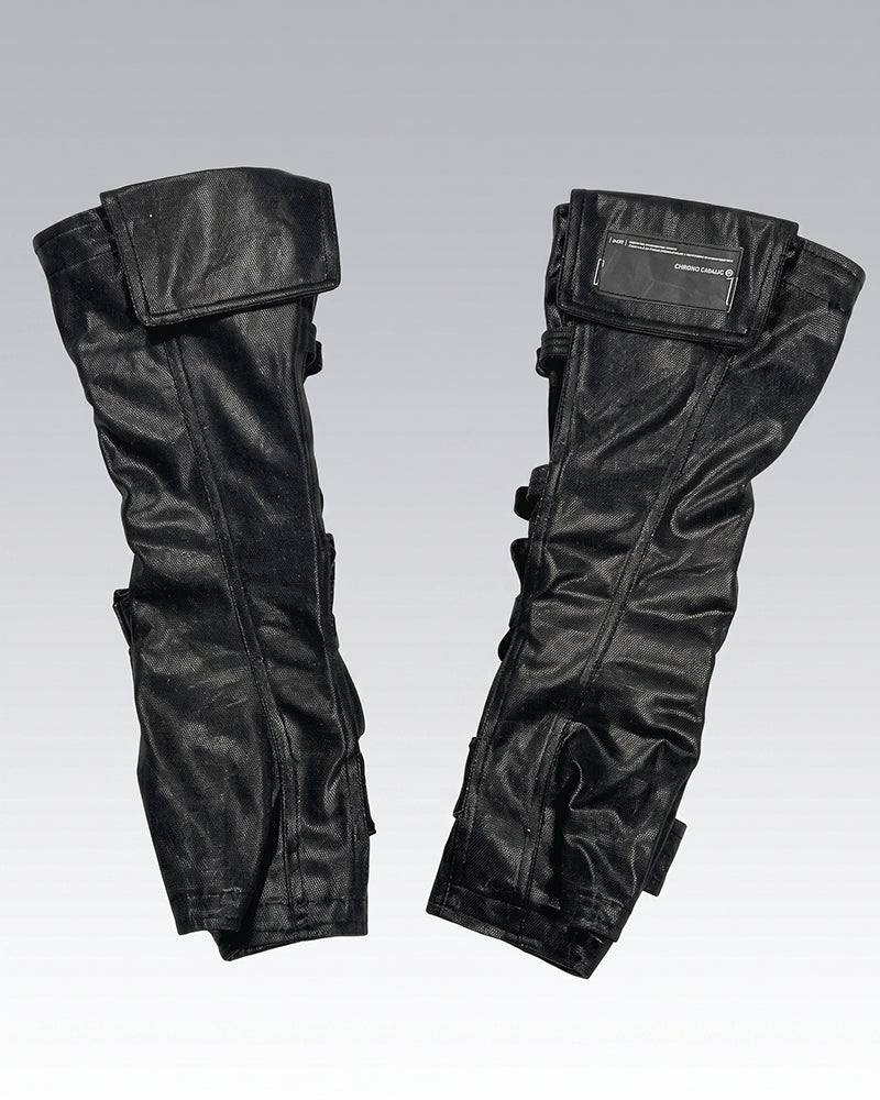 Wasteland Darkwear Deconstructed Zip Arm Sleeves