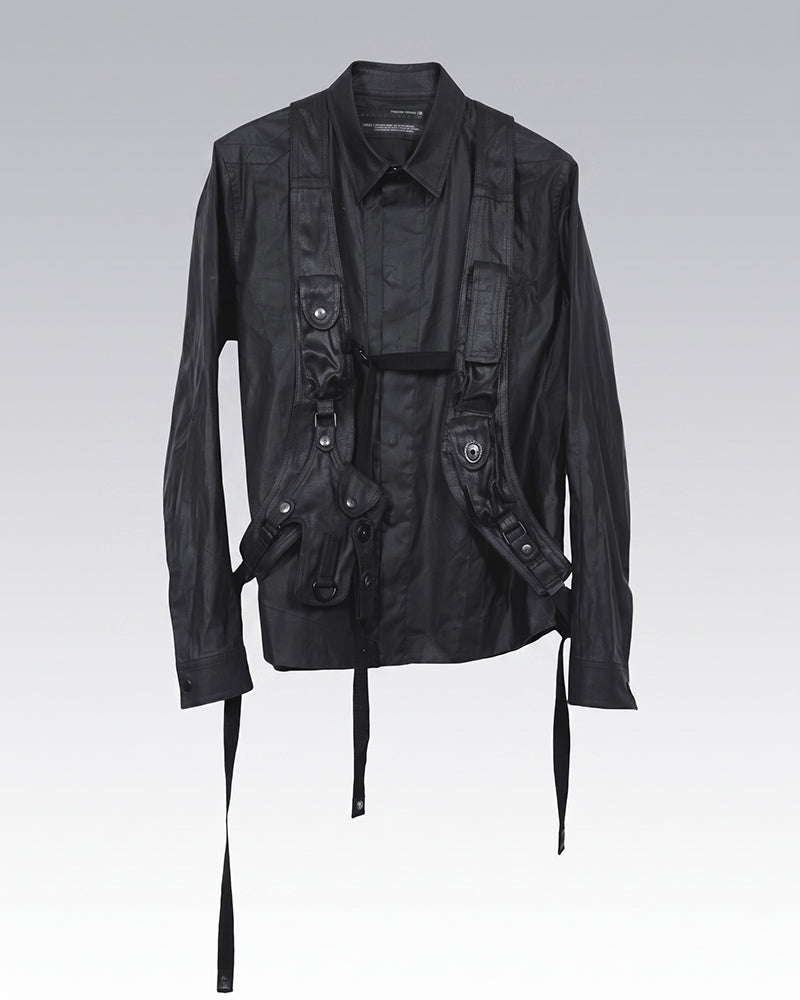 Wasteland Heavy-Waxed Tactical Holster Harness Vest