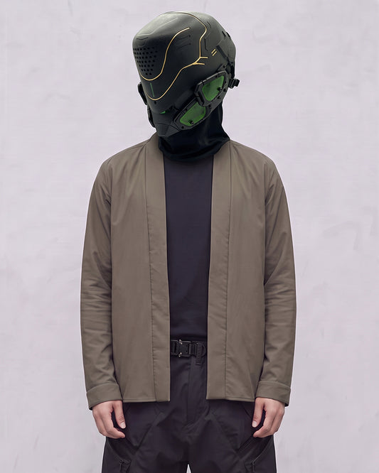 Water-Repellent Elastic Techwear Kimono Jacket
