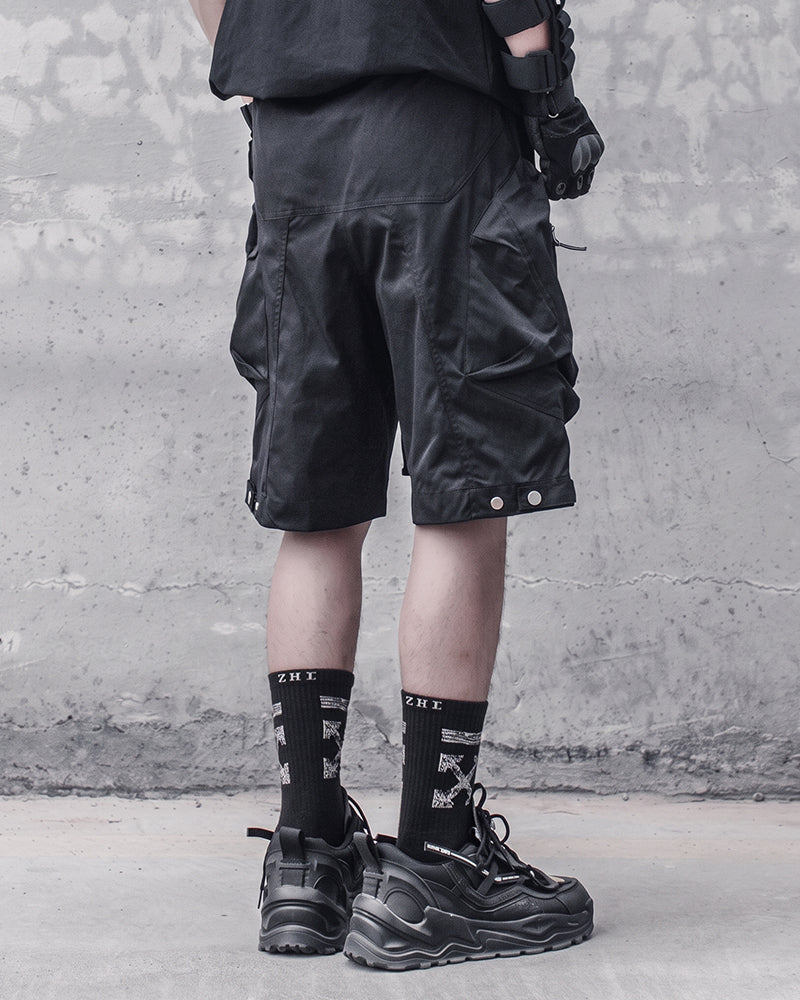 Darkwear Zipper Shorts