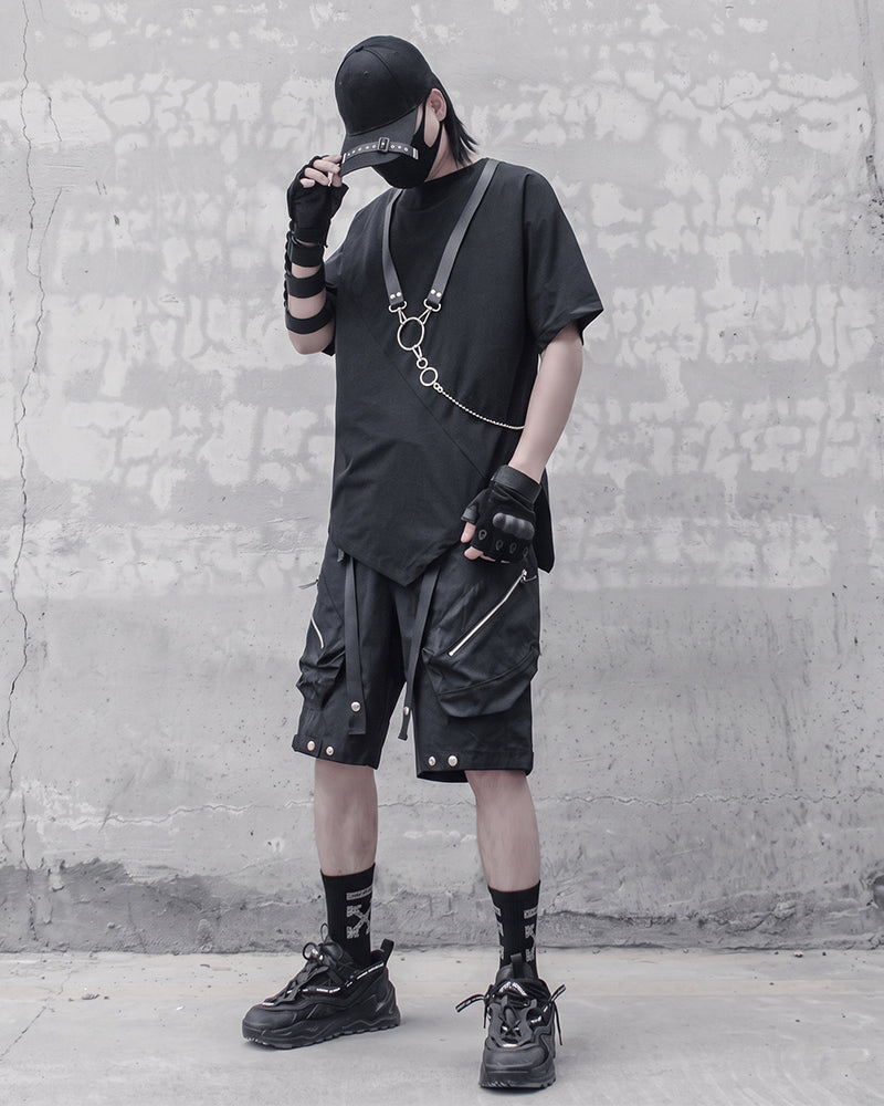 Darkwear Zipper Shorts