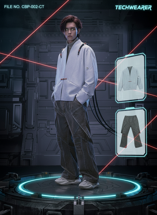 CBP-002-CT｜Cyberpunk Techwear Set Top / Bottom