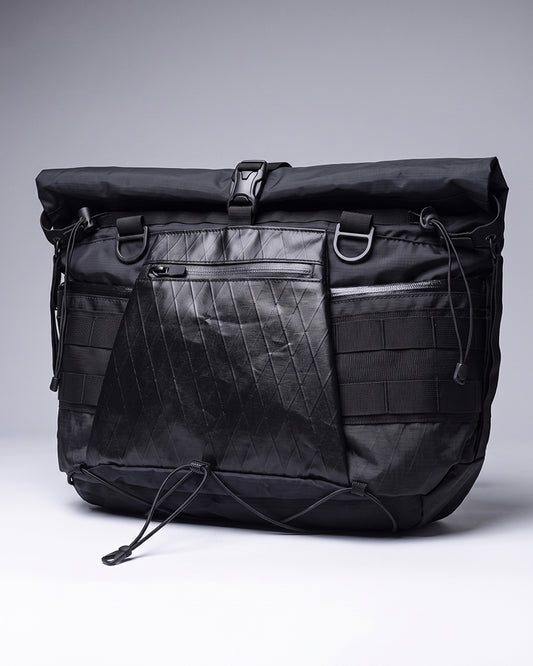 Roll Top Large Capacity Outdoor Techwear Messenger Bag