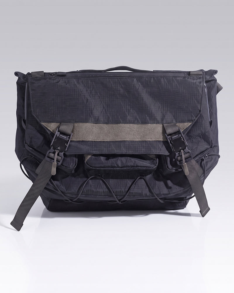 Water-Resistant Tactical Techwear Messenger Bag