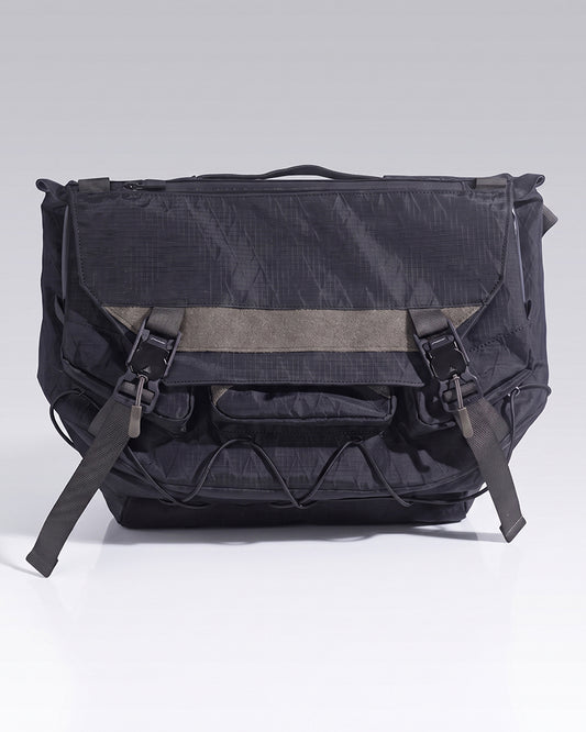 Water-Resistant Tactical Techwear Messenger Bag