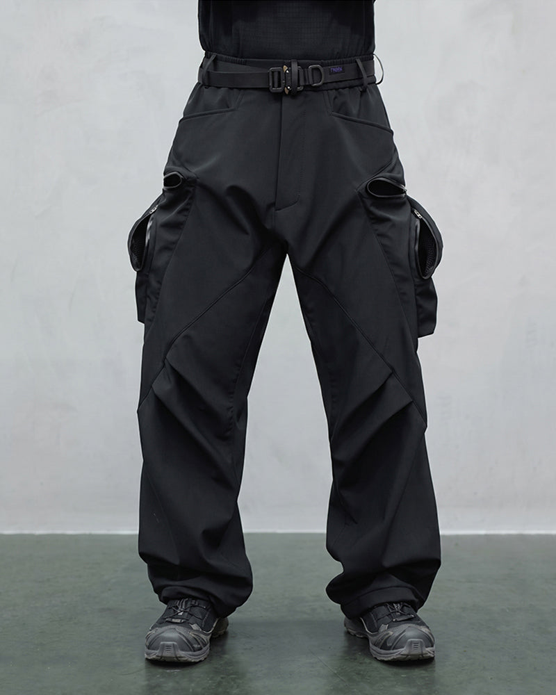 Multi-Pocket Zipper Water Repellent Techwear Pants