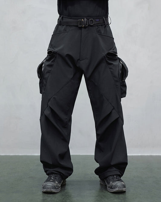 Multi-Pocket Zipper Water Repellent Techwear Pants