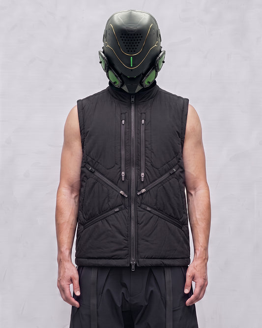 Multi-Pocket Windproof Insulated Techwear Vest