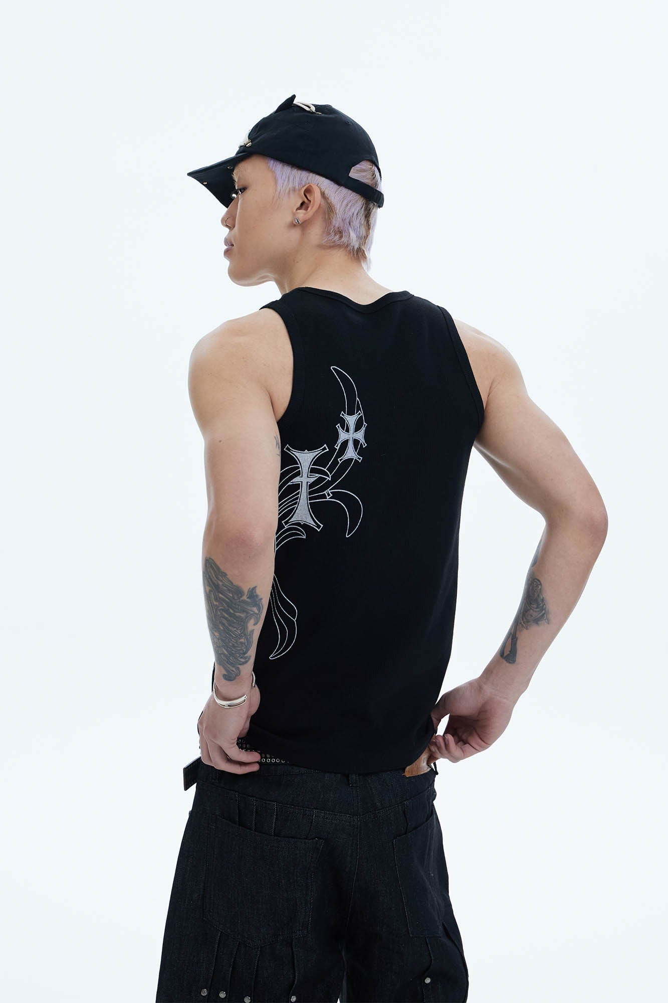 Cross Graphic Tank Top